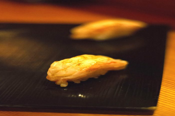 omakase sushi shrimp