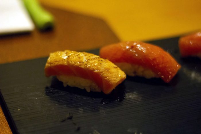 omakase sushi aburi