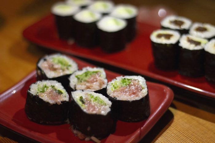 menu sushi broodjes