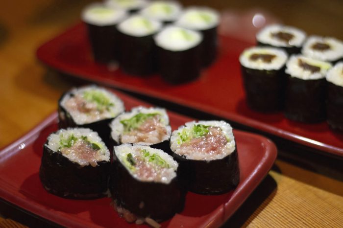 menu sushi broodjes