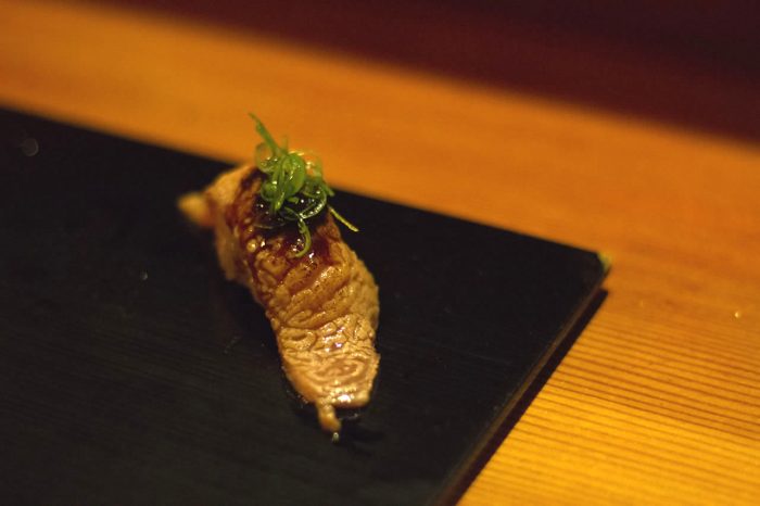 menu omakase sushi wagyu rundvlees